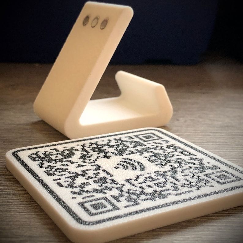 WiFi Sign QR Code with Magnetic Stand [No NFC] product image (4)