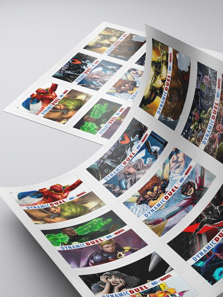 Dynamic Duel Episode Cover Stickers - Series 15 product image (4)