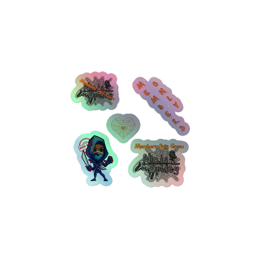 Member Only Holo-Stickers! product image (1)