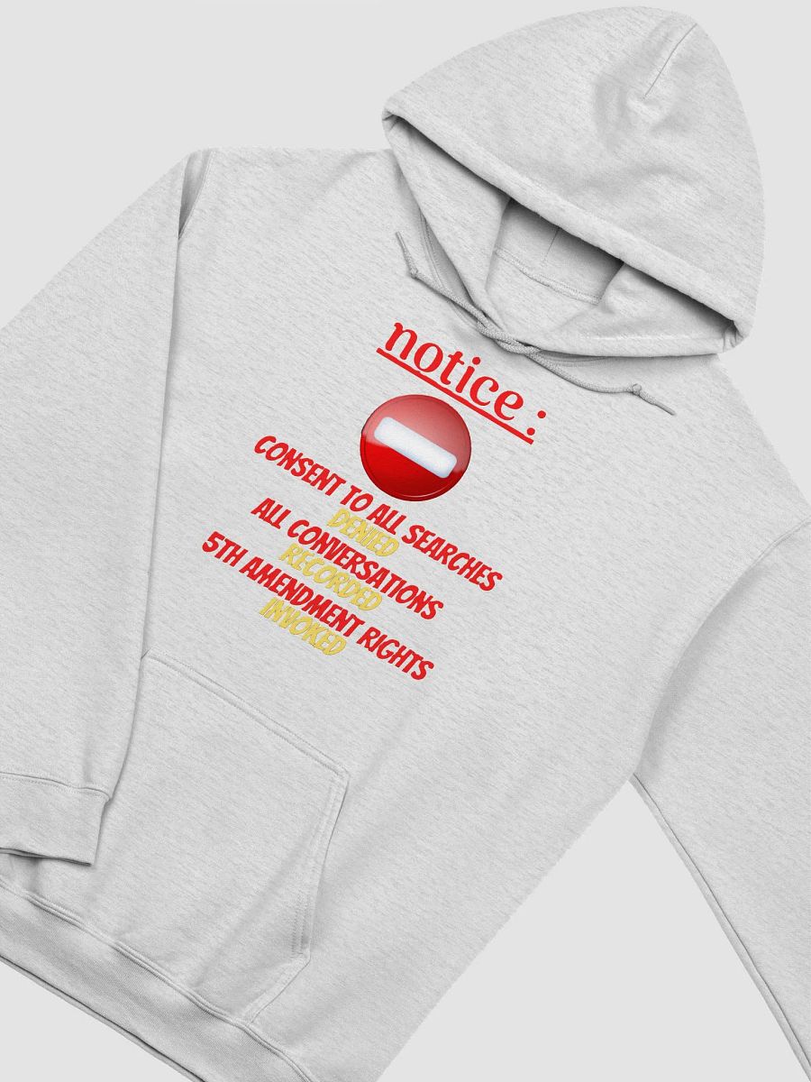 NOTICE : CONSENT TO ALL SEARCHES DENIED product image (31)