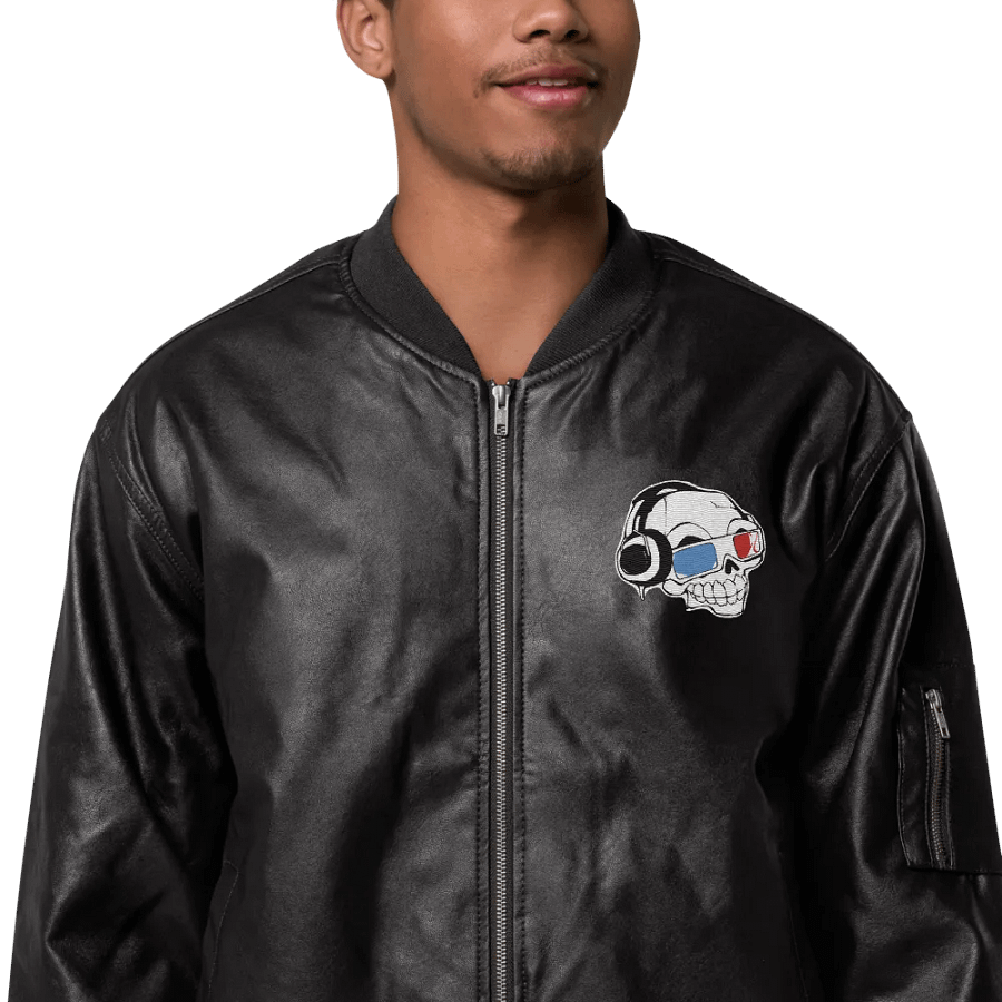 Gamin Buddy Faux Leather Bomber product image (1)