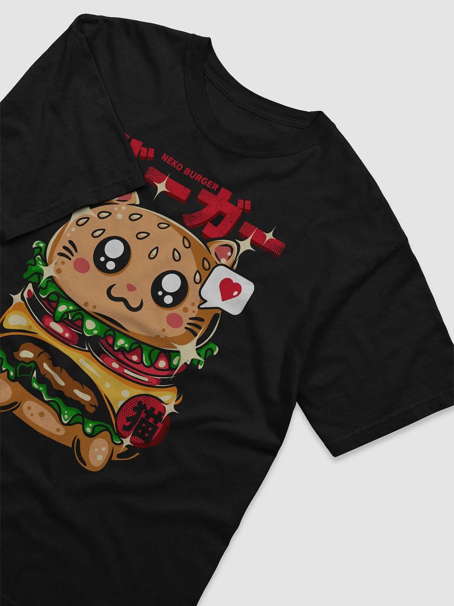 Neko Burger Funny - Heavyweight T-Shirt product image (3)