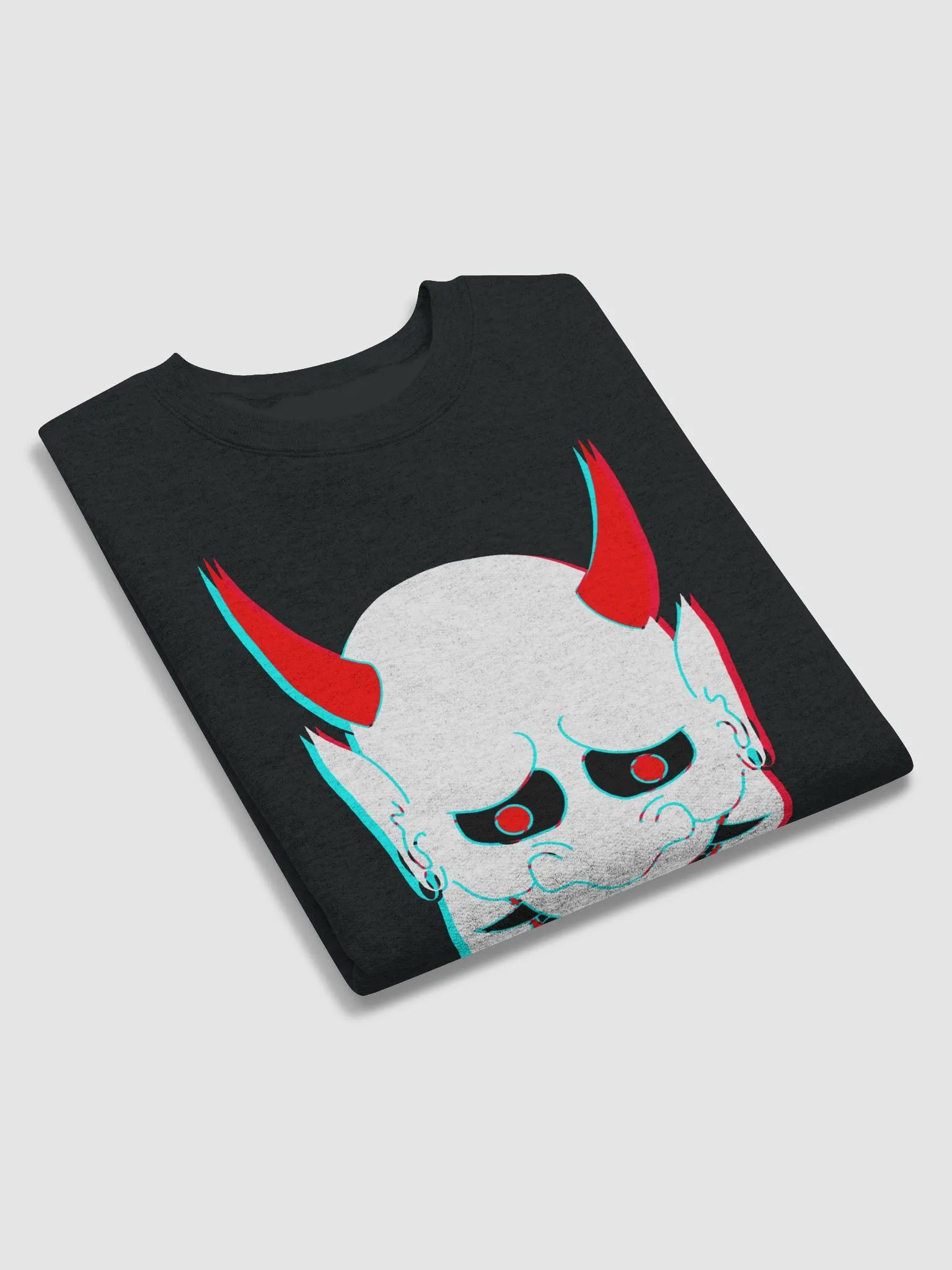 鬼 Cyberpunk 3D Oni Sweater product image (28)