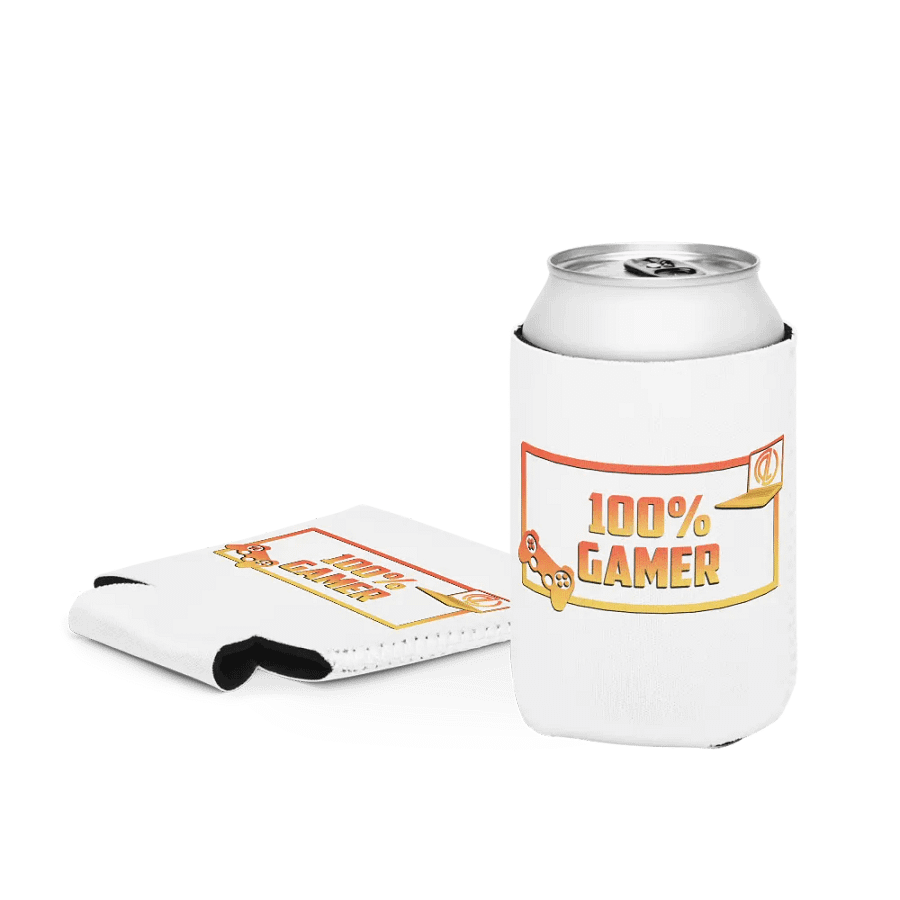 Golden Gamer Can Cooler product image (4)