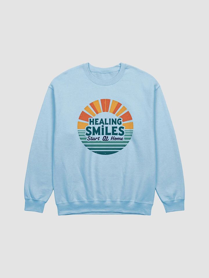 Healing Smiles Sunrise Crewneck Sweatshirt product image (1)