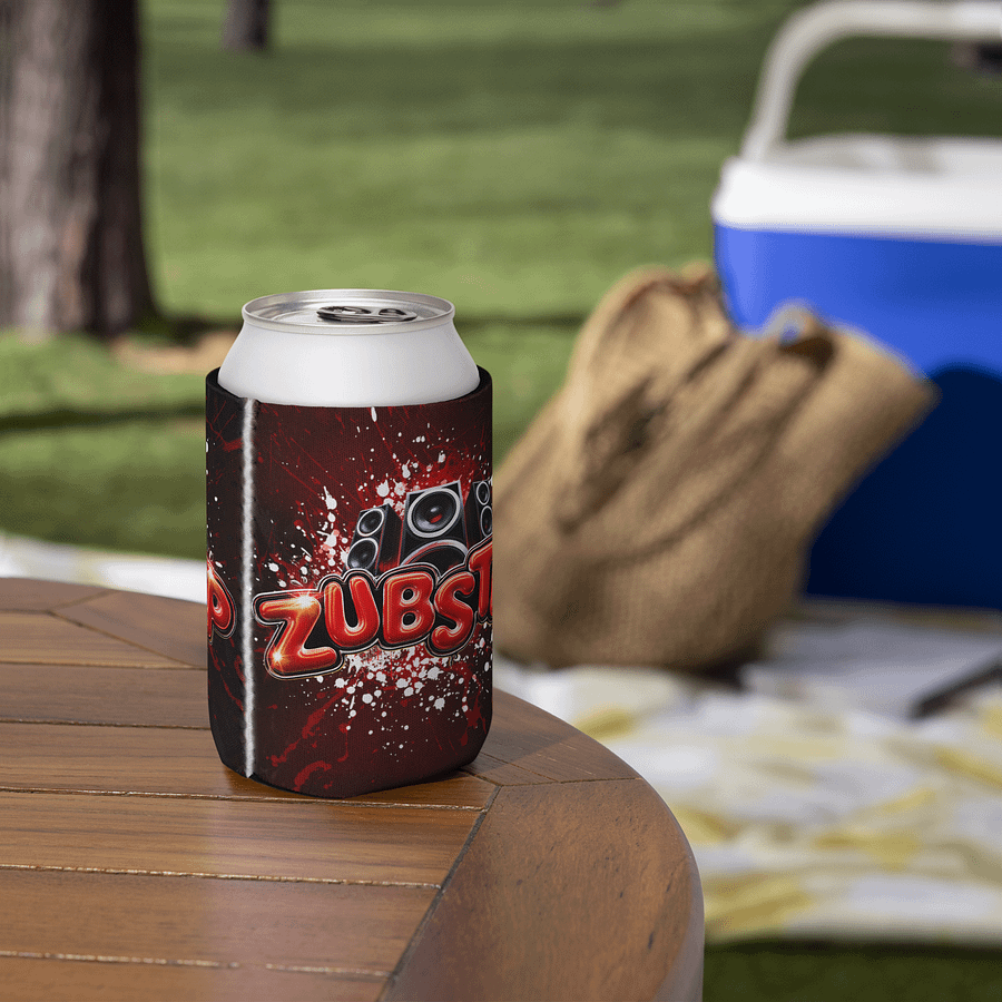 Zubstep Splatter Regular Can Koozie product image (5)