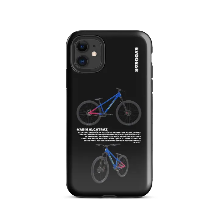 Black Marin Alcatraz iPhone Case product image (2)