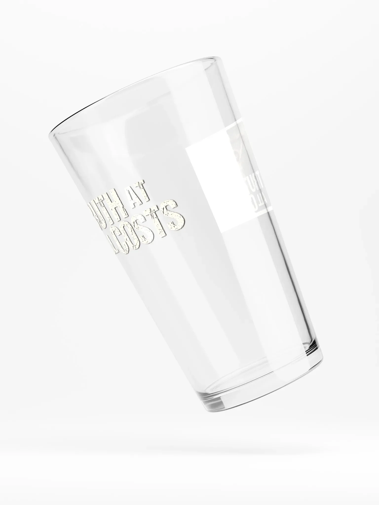 Truth at All Costs beer glass product image (4)