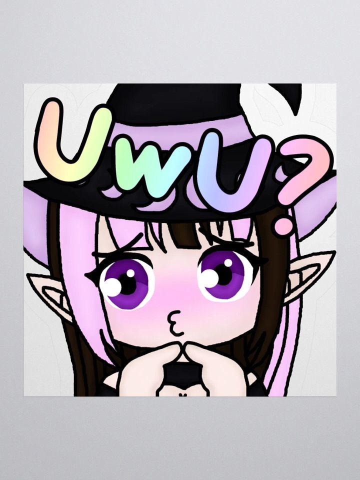 UwU Emote Sticker product image (2)