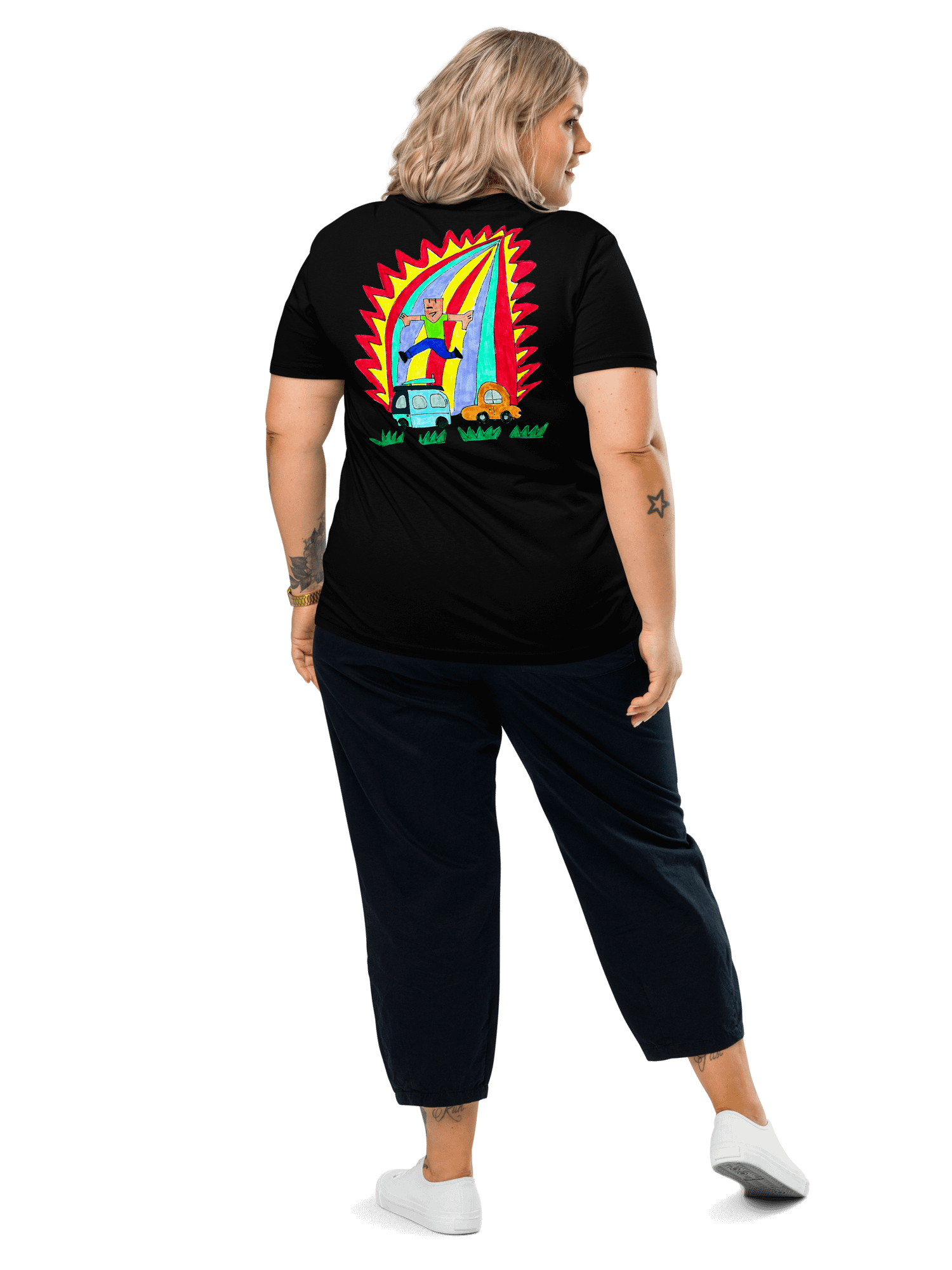 Rays of Freedom Unisex Organic Tee product image (9)
