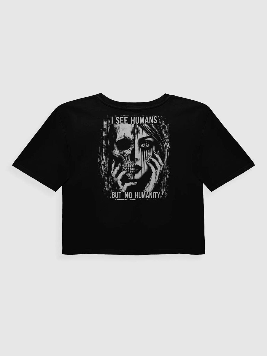 No Humanity #1 Crop Tee product image (2)