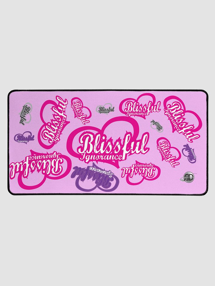 Blissful Ignorance - PINK | Desk Mat product image (1)