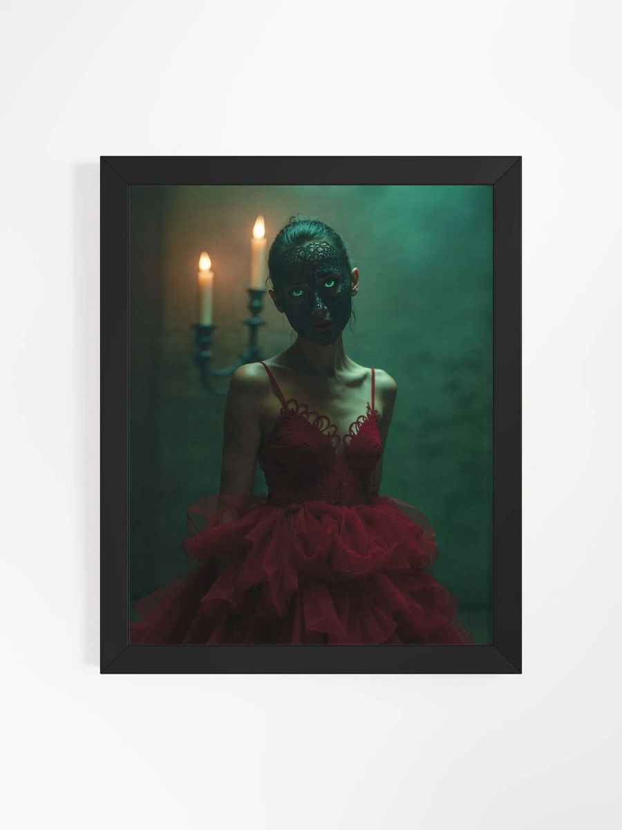 Masked Beauty Framed Print product image (2)