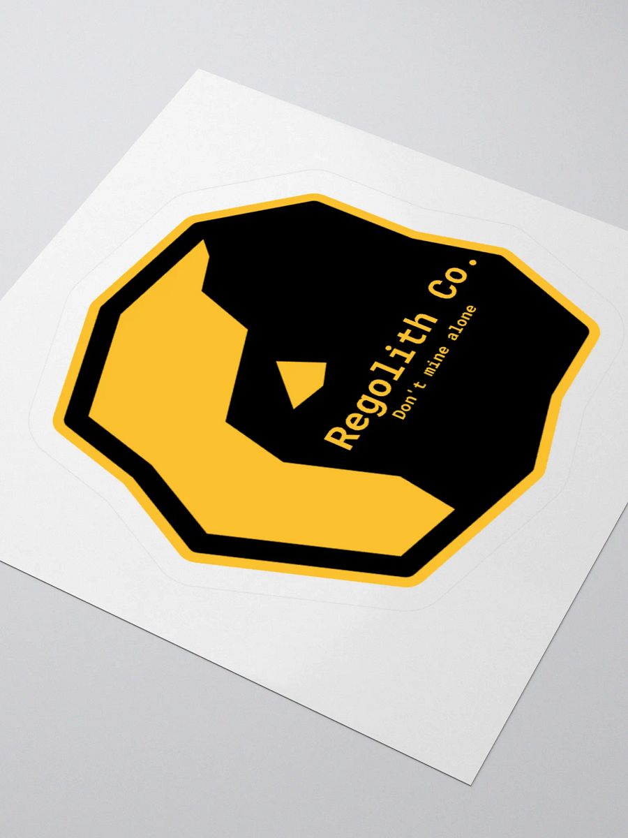 Regolith Logo Sticker product image (5)