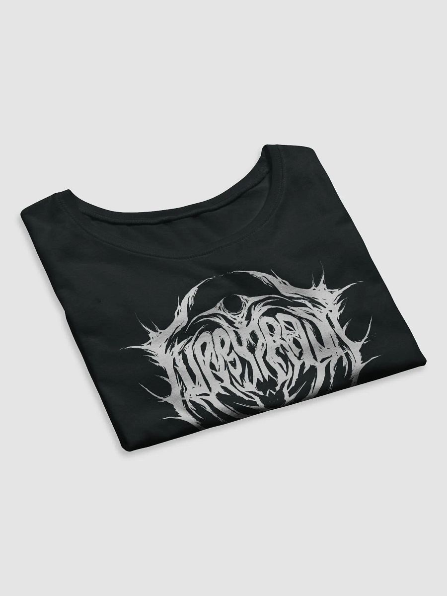 Furry Trash Metal Logo Crop Top product image (7)