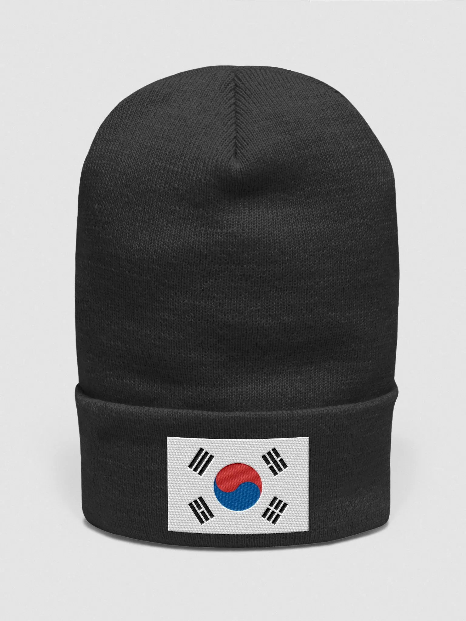 South Korea Flag Beanie Hat product image (1)