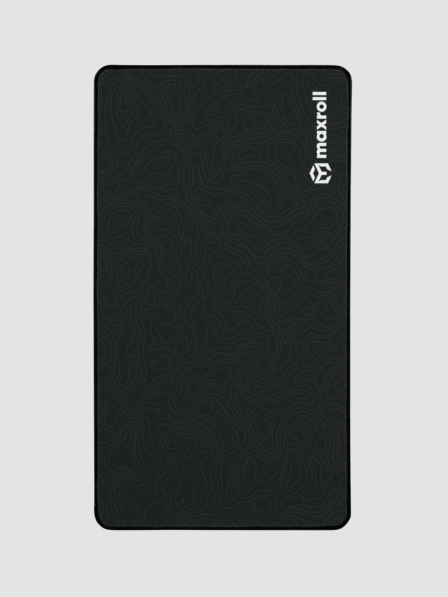 Maxroll Gaming Mat (White Logo, 12