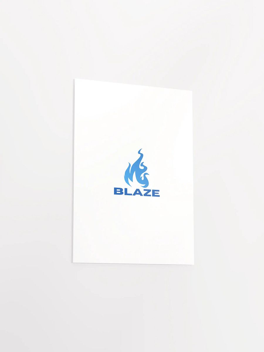 Blaze paper poster product image (7)