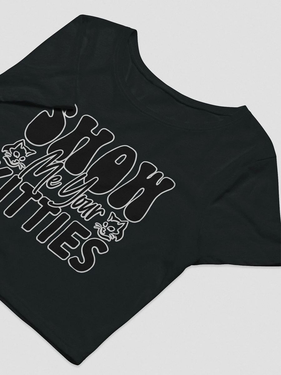 Show Me Your Kitties Crop T-Shirt product image (5)