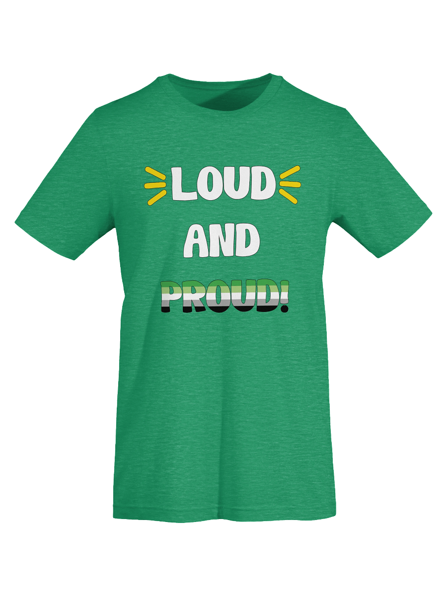 Loud and Proud Aromantic T-Shirt product image (63)