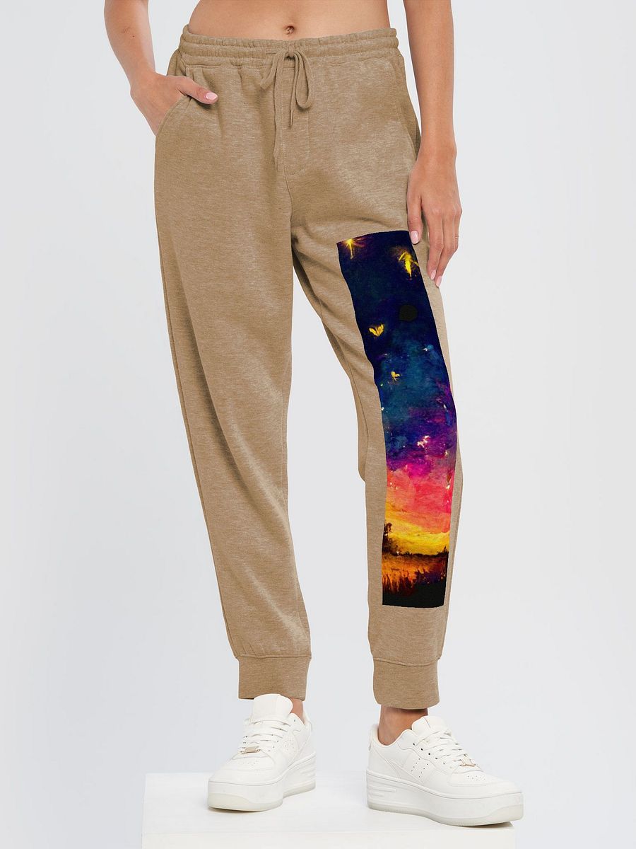 Starry Night Sky Fleece Joggers product image (6)