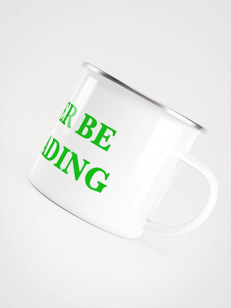 I'd rather be Homesteading Enamel Mug product image (5)