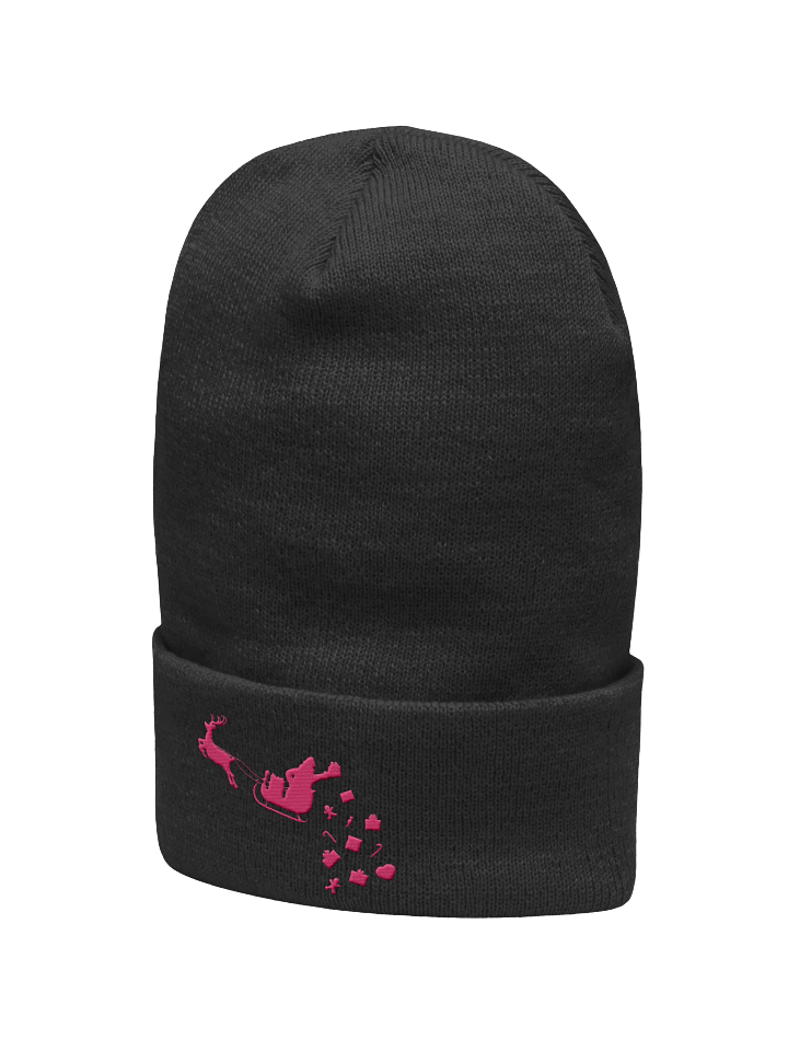 Festive Reindeer Sleigh Beanie product image (15)