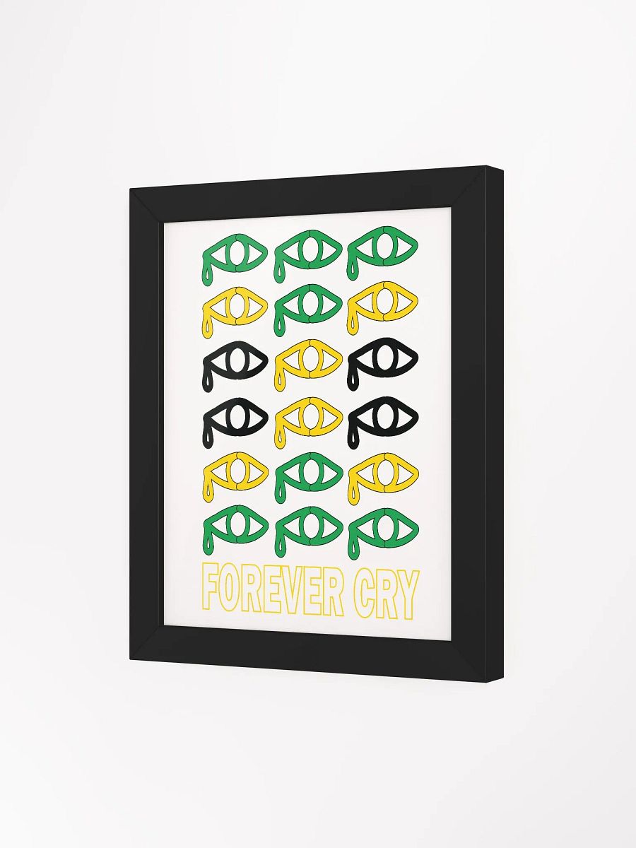 Jamaica - Forever Cry - Framed High-Quality Matte Poster product image (1)