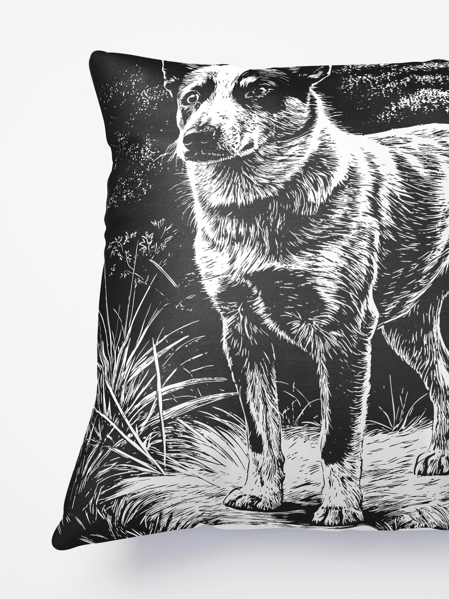 Australian Cattle Dog Throw Pillow product image (3)
