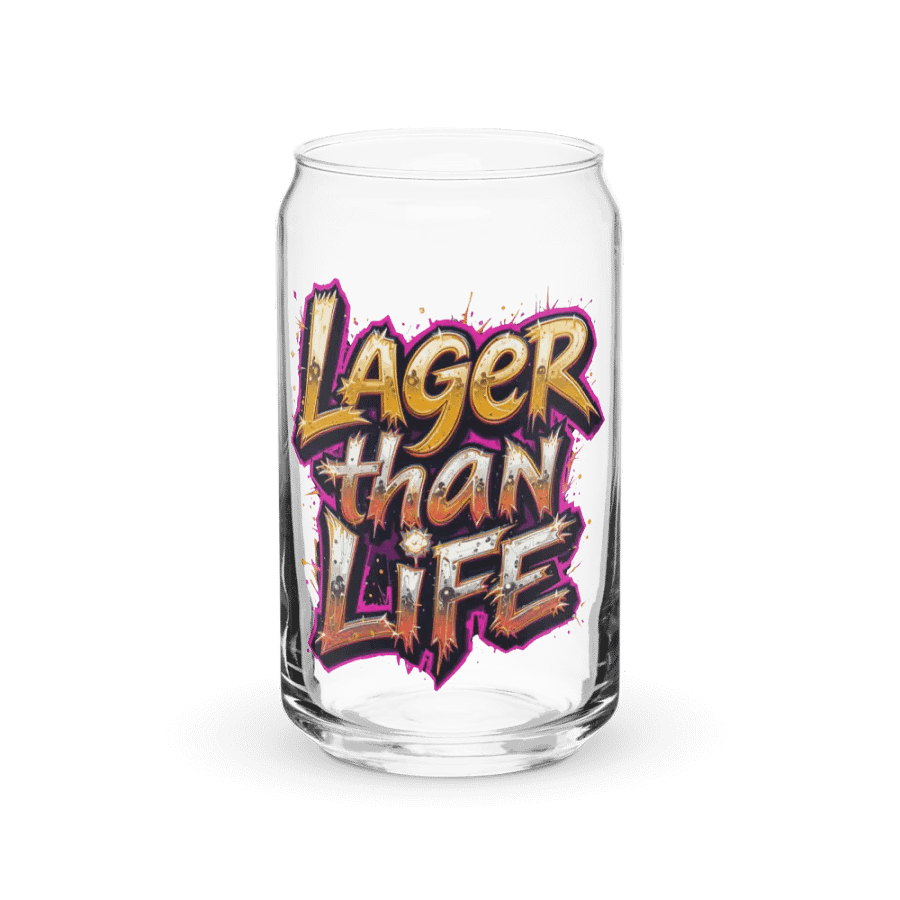 Lager Than Life Can-Shaped Glass product image (2)