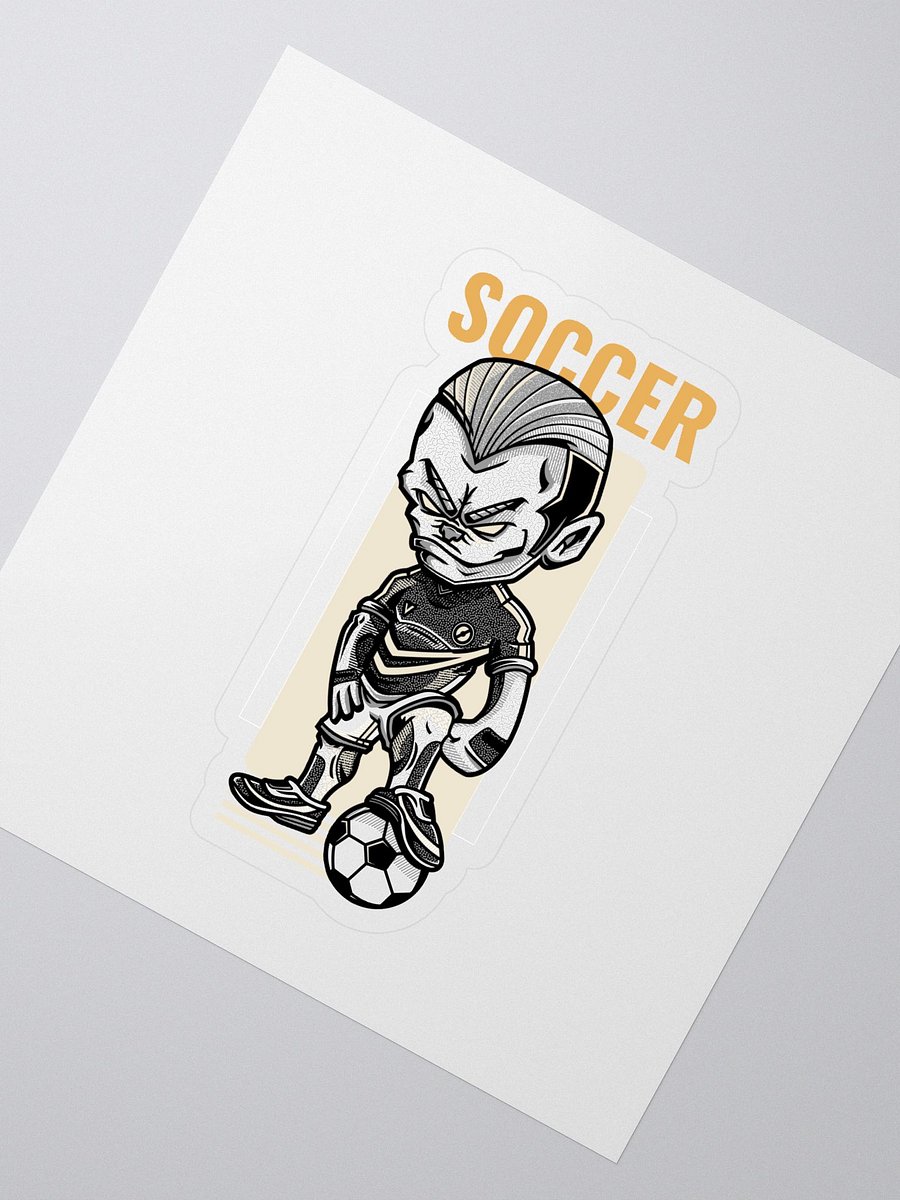 Soccer Star Kiss Cut Stickers product image (3)