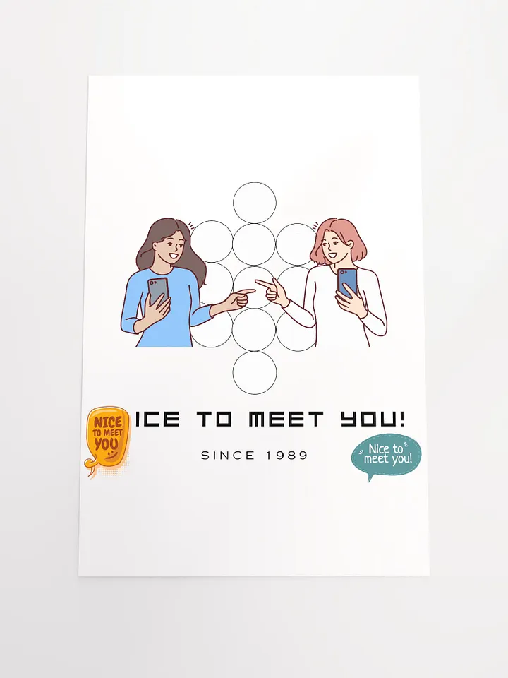 Ice To Meet You! Enhanced Matte Paper Poster (in) product image (1)