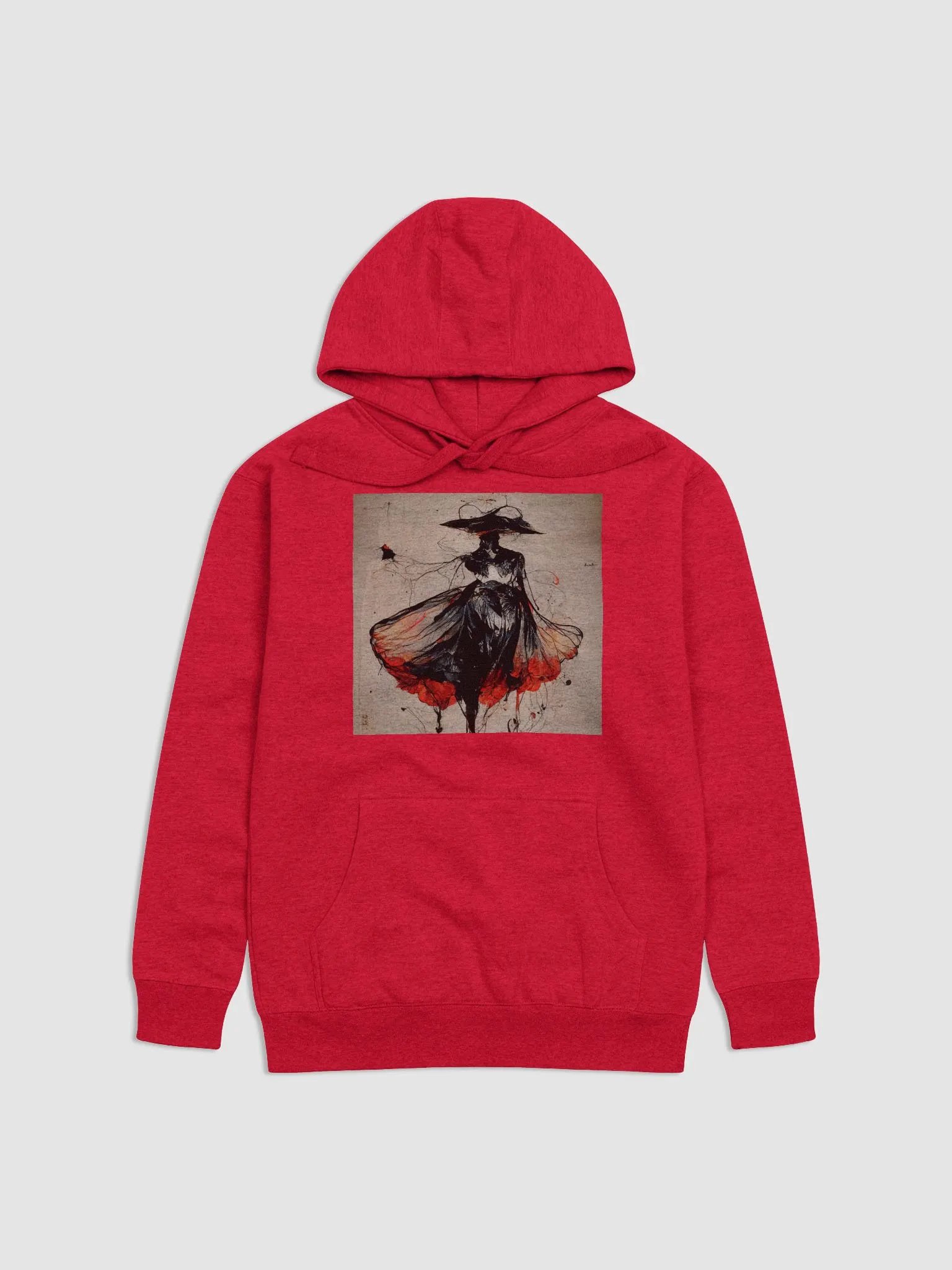 Fluidity in Ink Unisex Hoodie product image (1)