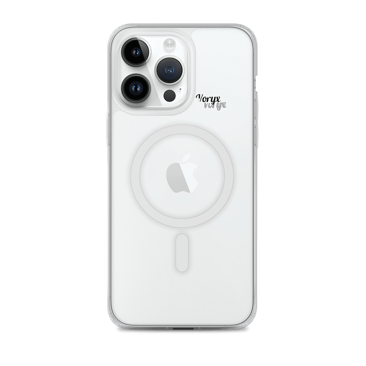Signature Vargas Logo iPhone® MagSafe® Clear Case product image (2)