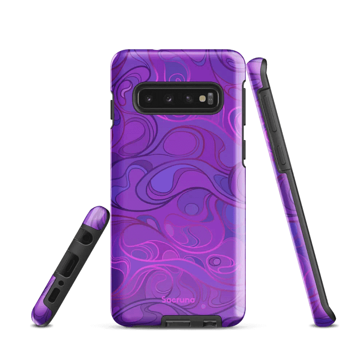 PURPLE SWIRL - Tough Samsung case product image (1)