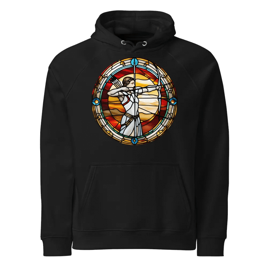 Spiritual Sagittarius - Unique Hoodie Design - Circle Energy product image (1)