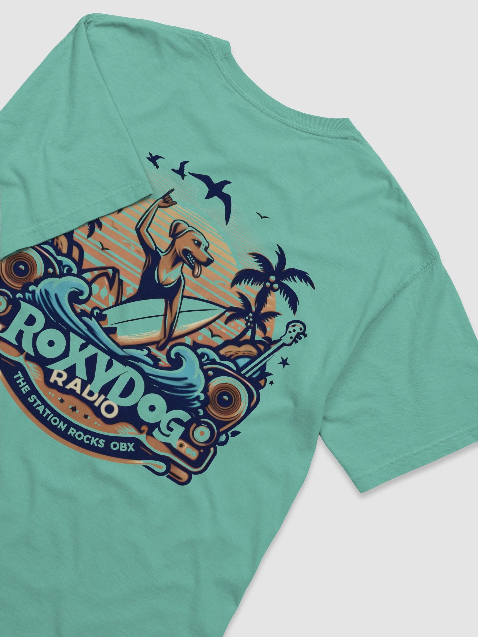 Roxy Dog Radio Rock OBX T-Shirt product image (34)