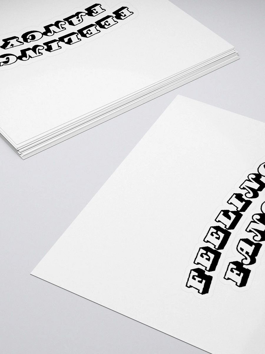 feeling fancy: Sticker product image (4)