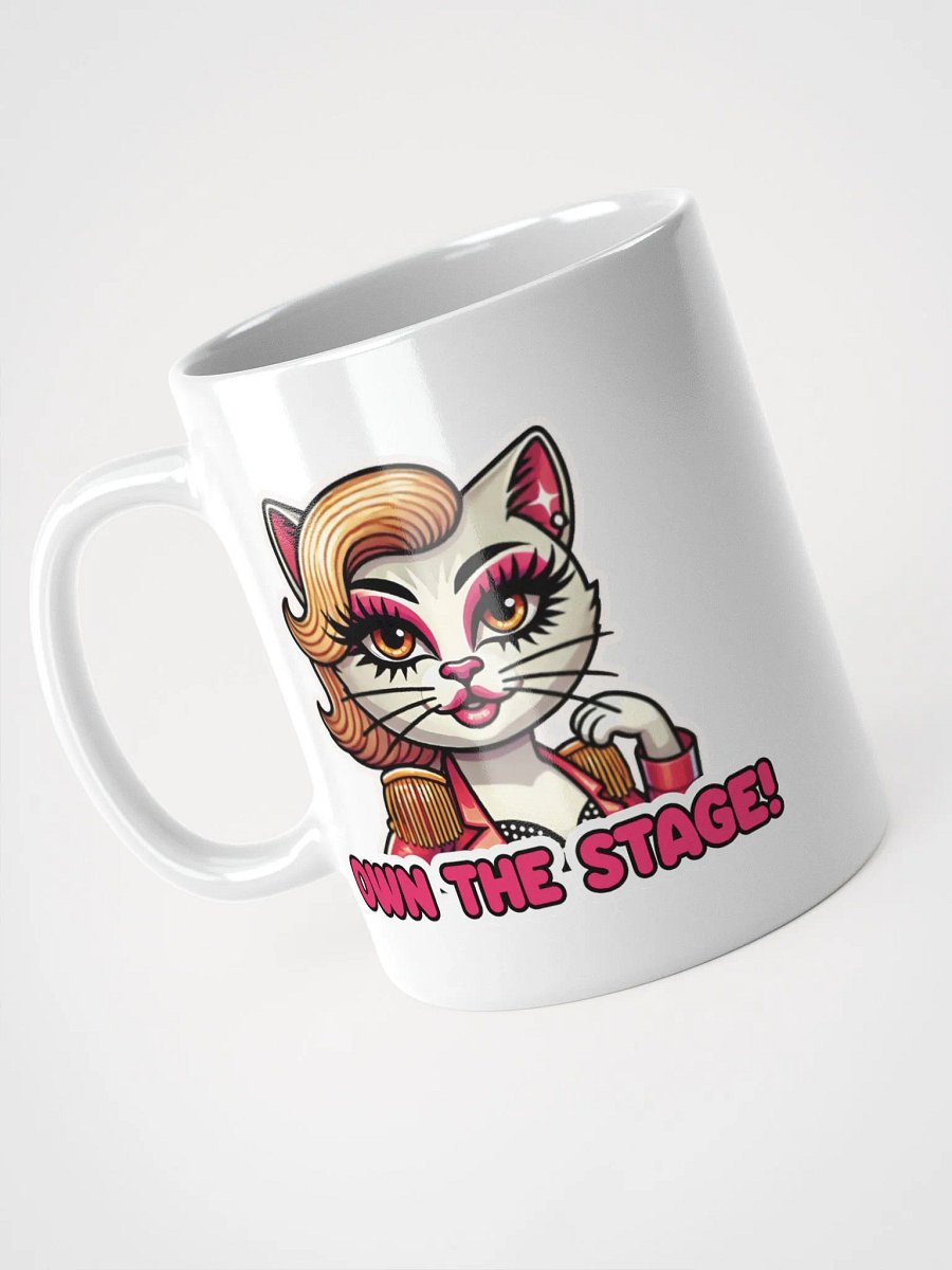 Own The Stage! White Glossy Mug product image (9)