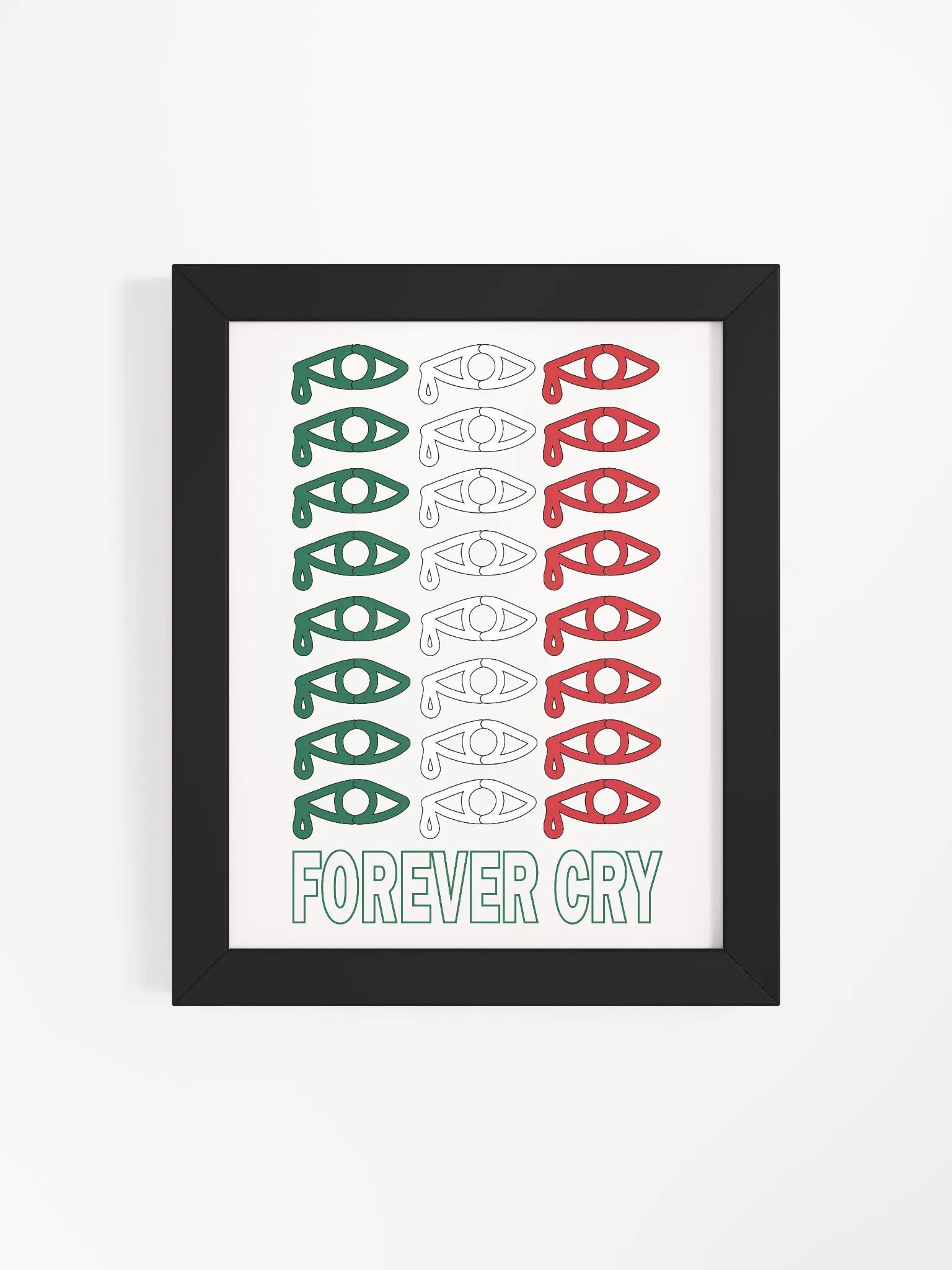 Mexico - Forever Cry - Framed High-Quality Matte Poster product image (4)