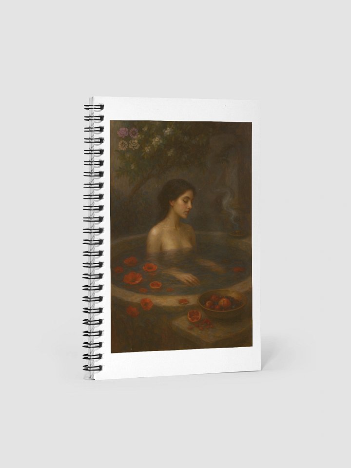 Fortuna Virilis Ritual Bath Spiral Notebook product image (1)