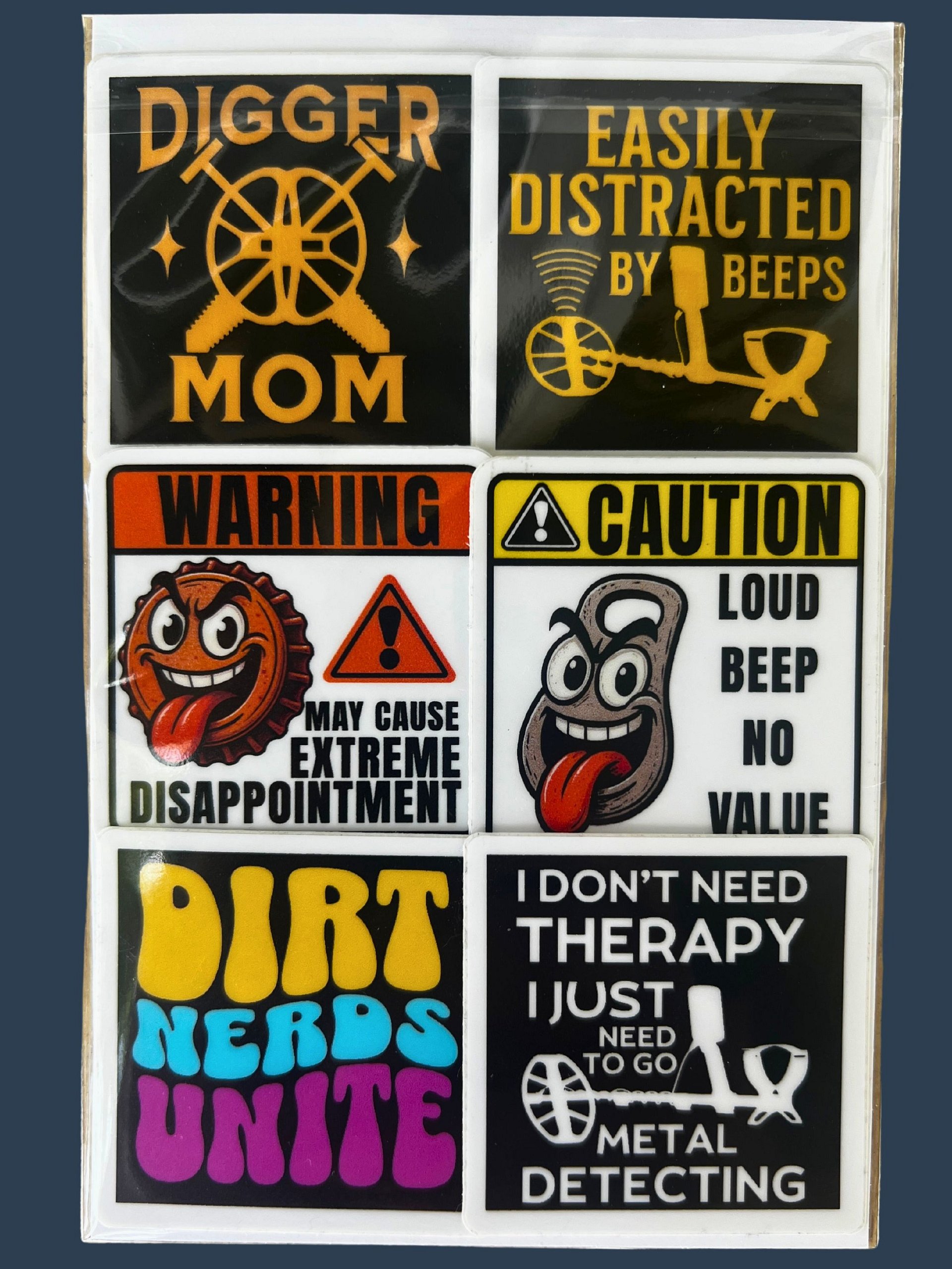 Straight From The Coil – 6-Pack of Stickers product image (2)