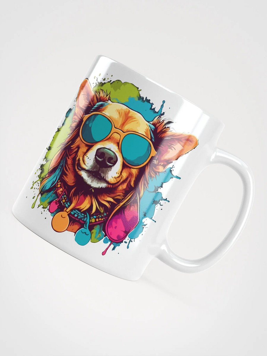 Hippie Dog 9 , Mug product image (8)