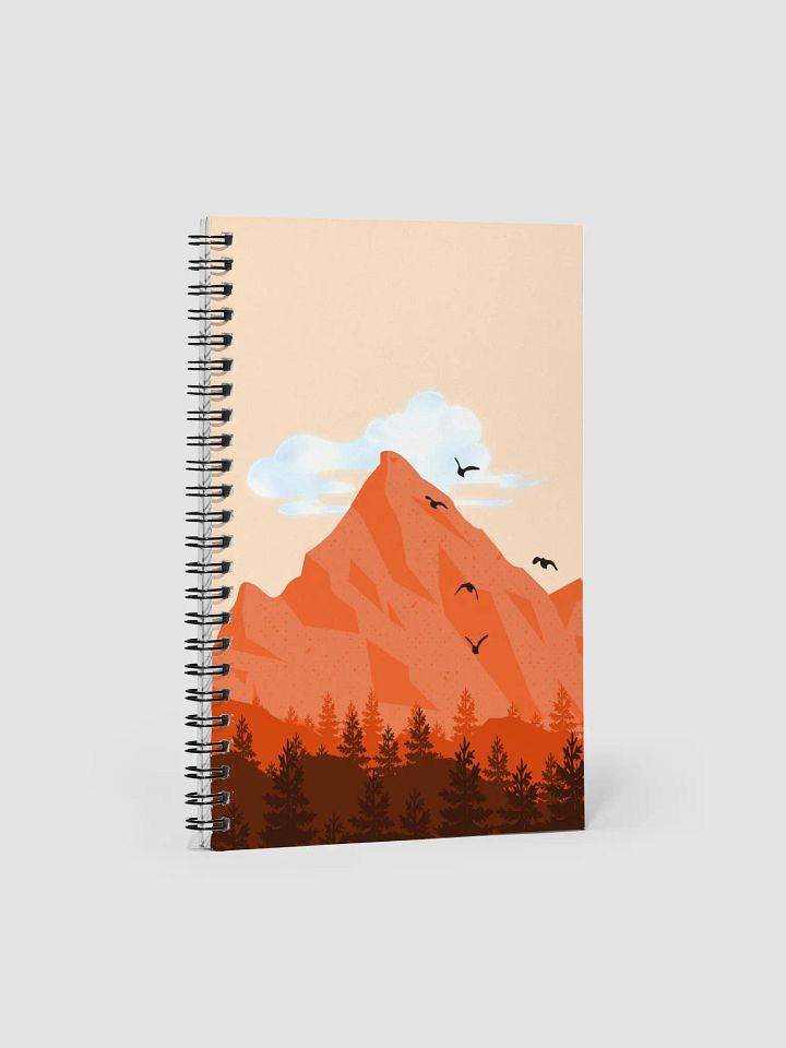 Majestic Mountain Range Spiral Notebook product image (1)