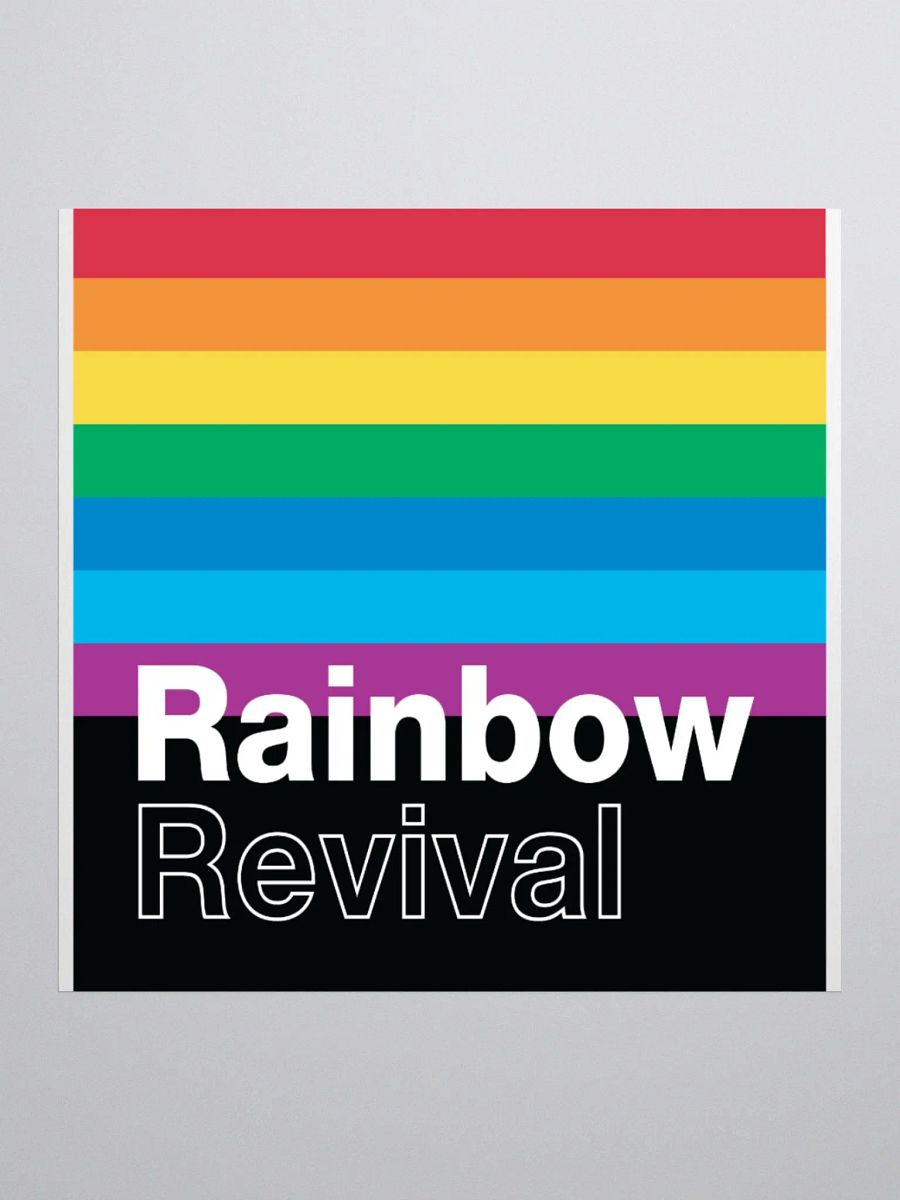 Rainbow Revival Sticker product image (1)