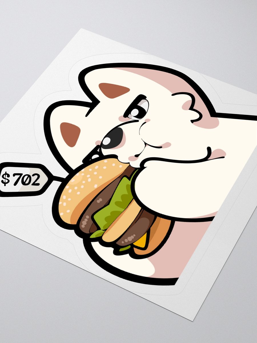 $702 Burger Sticker product image (3)