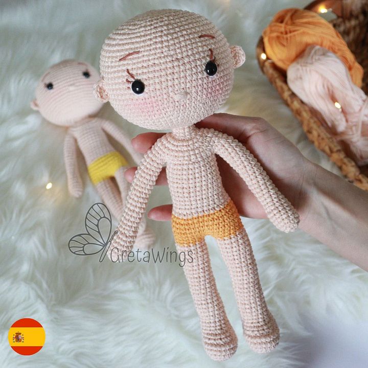 Patrón de Cuerpo Base para Amigurumi (Descarga Digital) product image (1)