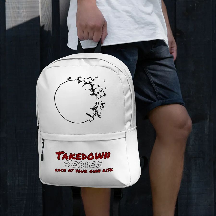 TDS Backpack White ball product image (3)