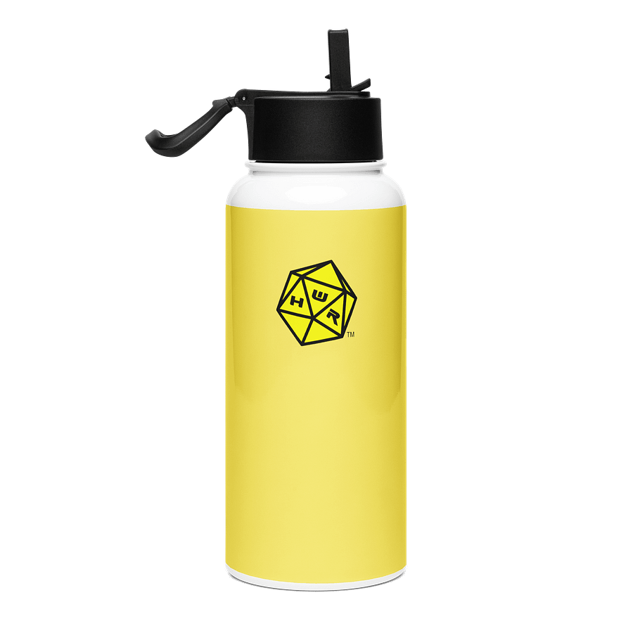 How We Roll Gaming Stainless Steel Bottle with Straw product image (2)