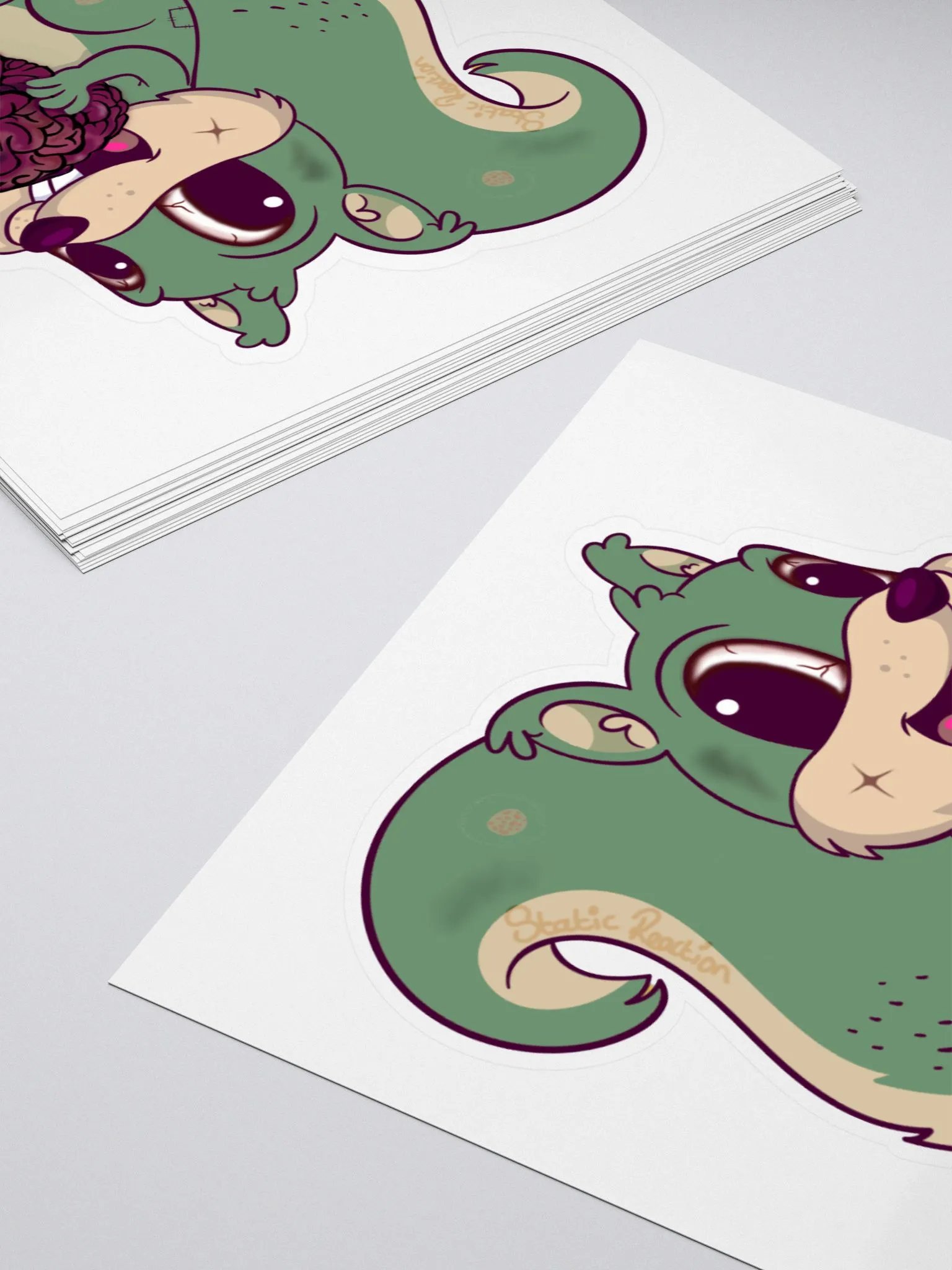 Squirrel Brain Halloween Sticker product image (12)